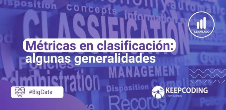 Métricas en clasificación