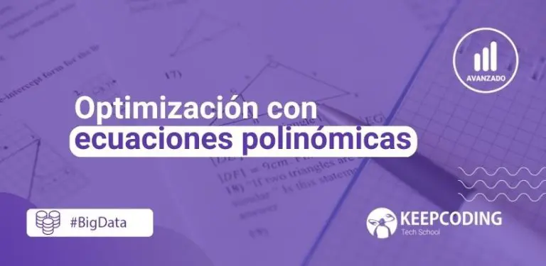 Optimización con ecuaciones polinómicas