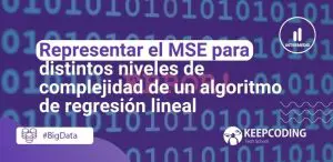 Representar el MSE