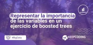 importancia de las variables en un ejercicio de boosted trees