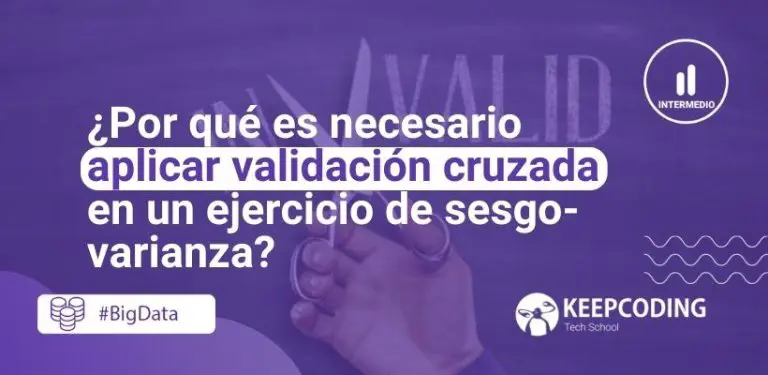 aplicar validación cruzada en un ejercicio de sesgo-varianza