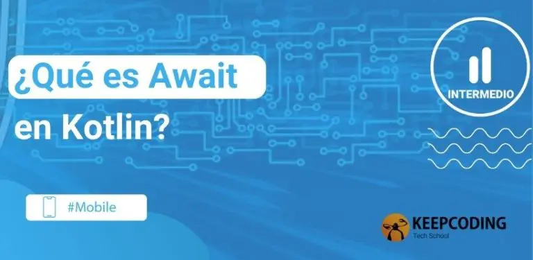 ¿Qué es Await en Kotlin