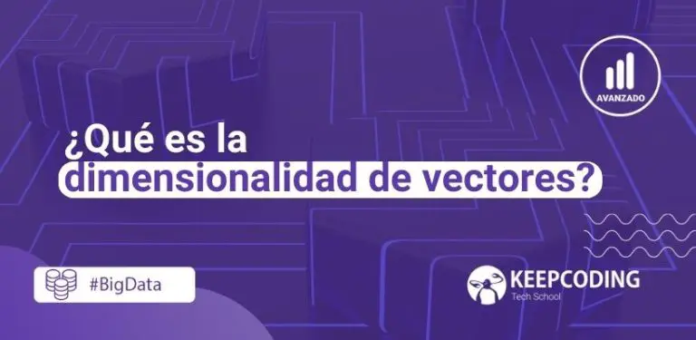 dimensionalidad de vectores