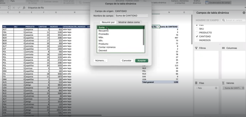 Ejercicio práctico: categorización de ventas en Excel 2 Ejercicio práctico: categorización de ventas en Excel