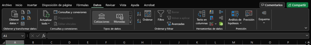 Diferencias entre detalles de Excel y detalles de Google Sheets 2 Diferencia entre detalles de Excel y detalles de Google Sheets