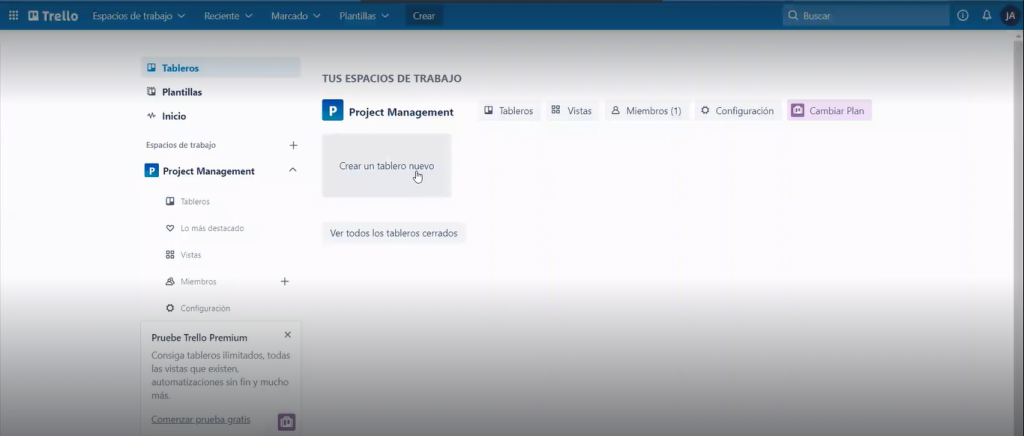 Qué es trello: Interfaz gráfica y herramientas