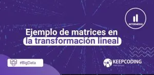 matrices en la transformación lineal