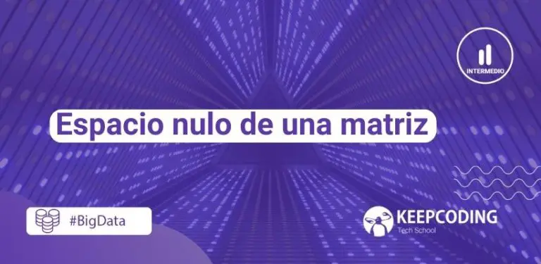 Espacio nulo de una matriz