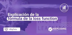 Explicación de la fórmula de la loss function