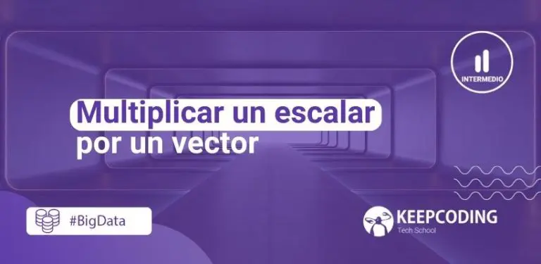 Multiplicar un escalar por un vector