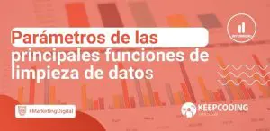 Parámetros de las principales funciones de limpieza de datos
