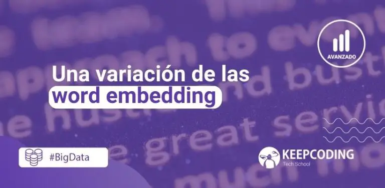 Una variación de las word embedding