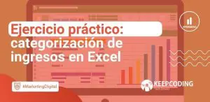 categorización de ingresos en Excel