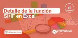 Detalle de la función SI/IF en Excel