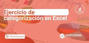 Ejercicio de categorización en Excel