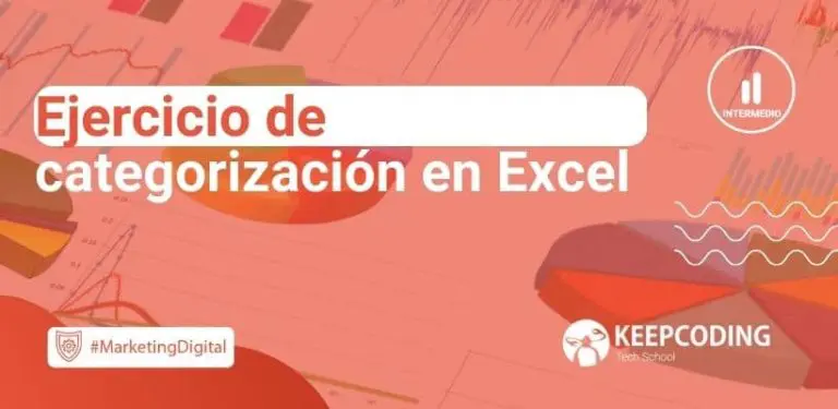 Ejercicio de categorización en Excel