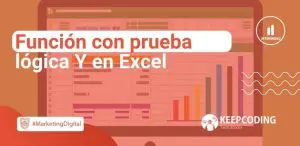 Función con prueba lógica Y en Excel