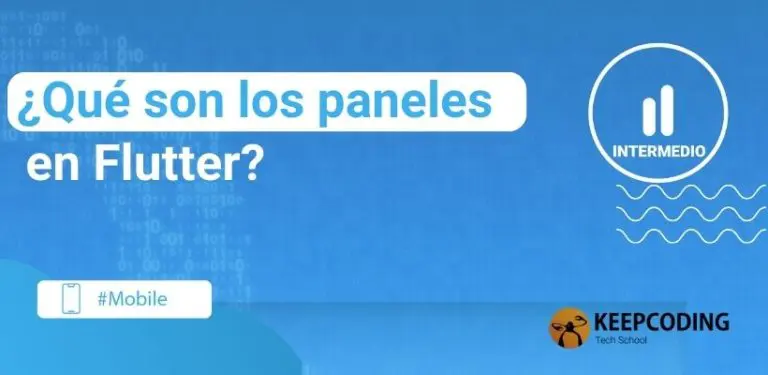 qué son los paneles en flutter