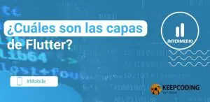 ¿Cuáles son las capas de Flutter?