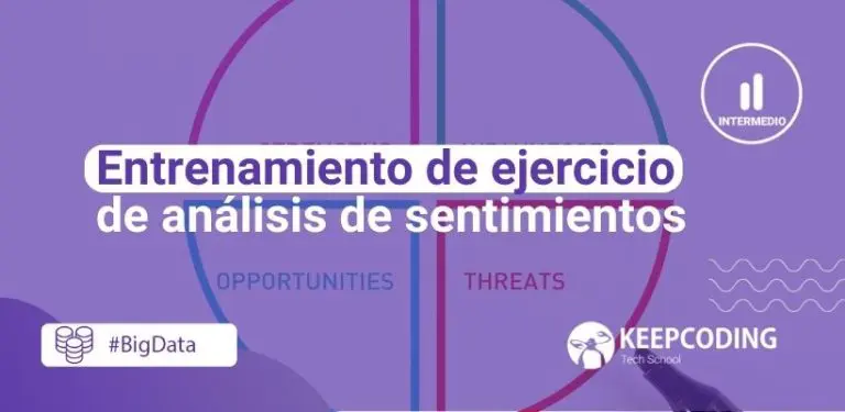 Entrenamiento de ejercicio de análisis de sentimientos