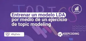 Entrenar un modelo LDA