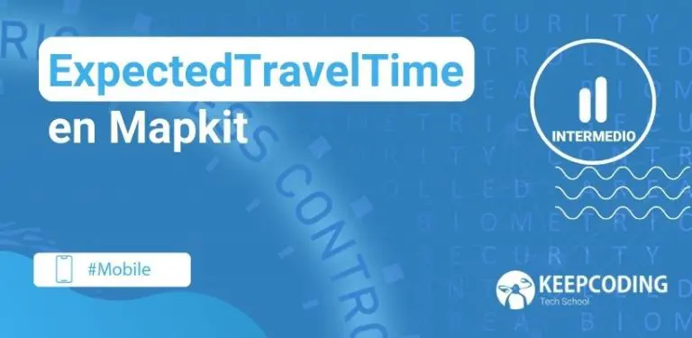 ExpectedTravelTime en Mapkit