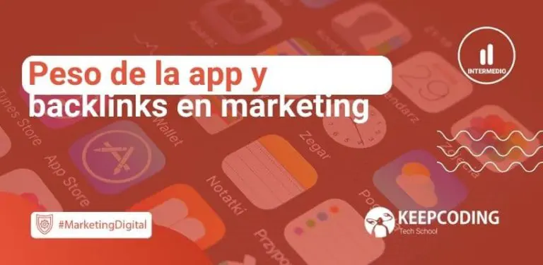 Peso de la app y backlinks en marketing