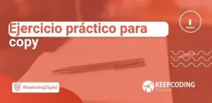 Ejercicio práctico para copy