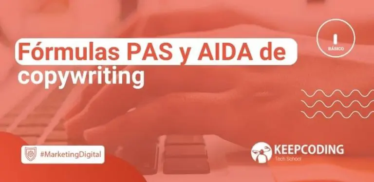 Fórmulas PAS y AIDA de copywriting
