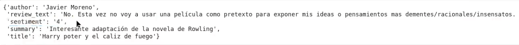 Análisis de sentimientos en NLP