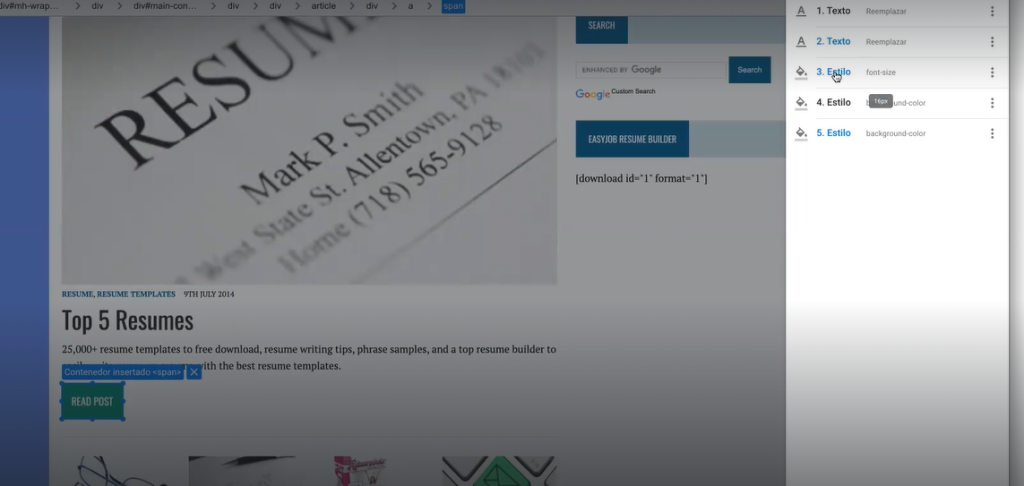 Interfaz y funcionalidades de Optimize 5 Interfaz y funcionalidades de Optimize