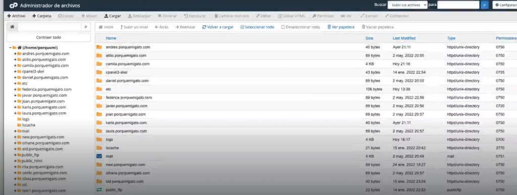Instalación de Wordpress.org en CPanel