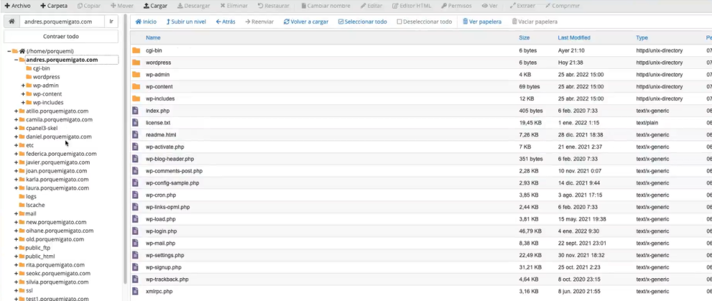 ¿Cómo preparar el hosting en cPanel? 8 ¿Cómo preparar el hosting en cPanel?