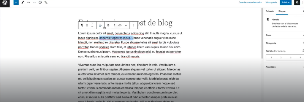 ¿Cómo realizar tu primer post en wordpress.org?