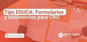 Formularios y testimonios para CRO