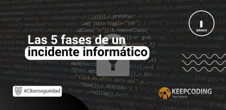 fases de un incidente informático