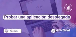 aplicación desplegada