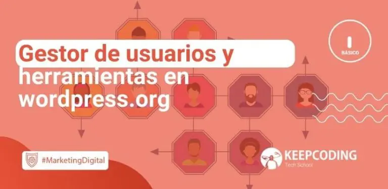 Gestor de usuarios y herramientas en wordpress.org