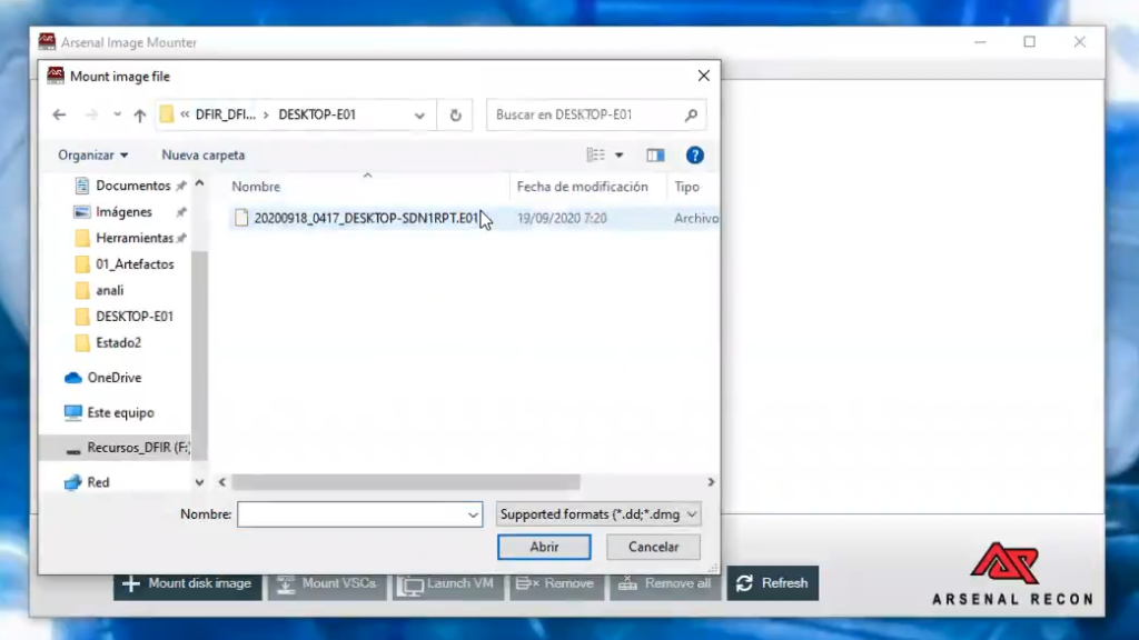 Arsenal Image Mounter