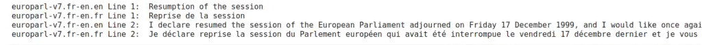machine translation