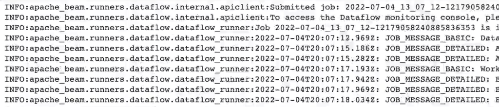 Ejecuciones de proyectos en Google Console 2 Ejecuciones de proyectos en Google Console