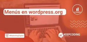 Menús en wordpress.org