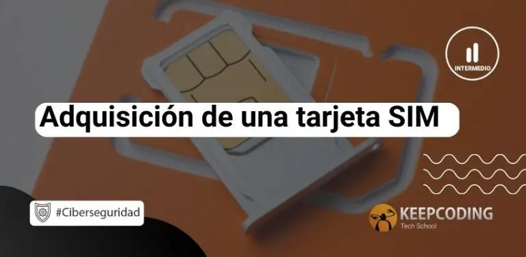 Adquisición de una tarjeta SIM