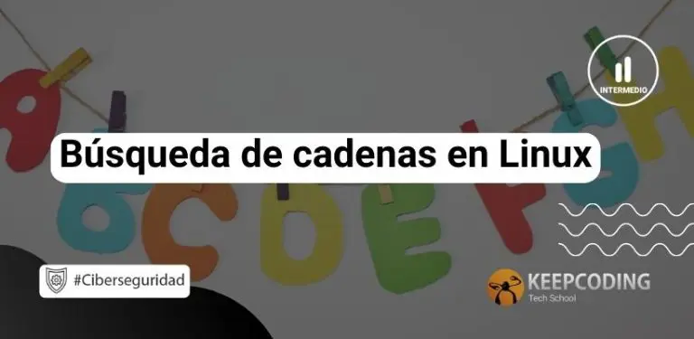 cadenas en Linux