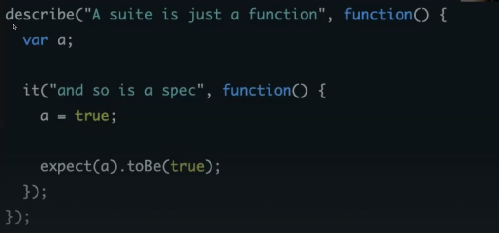 Realizar el unit testing con jasmine
