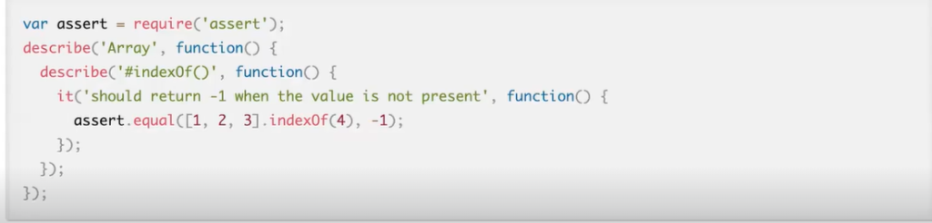 Realizar el unit testing con Mocha 1 Realizar el unit testing con mocha