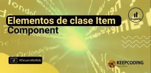 Elementos de clase Item Component