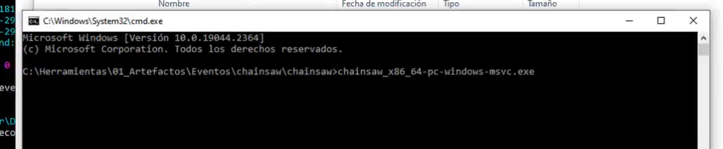 Chainsaw en informática forense