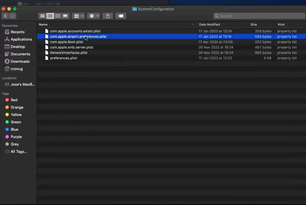 ¿Qué es la volume list en Apple? 4 volume list
