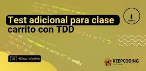 Test adicional para clase carrito con TDD